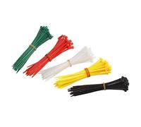 Meister 7452130 Cable Ties 100 x 2.4 mm - Assorted Colours (Pack of 200) - 1747040