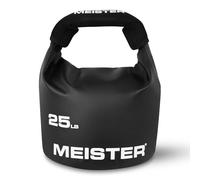 Meister BEAST Portable Sand Kettlebell - Soft Sandbag Weight - 25lb / 11.3kg - Black
