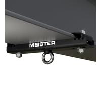 Meister Beam Clamp Hanger Mount for Boxing & MMA Heavy Bags, Suspension Straps & Ceiling Fixtures - Black - 7.5" - 9.5"