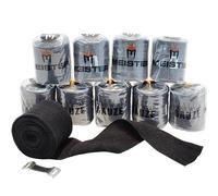 Meister Elastic Gauze Hand Wraps for Boxing & MMA - Mexican Style - 10 Pack