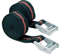 Meister Lashing Strap - One Piece - 2.5 m x 25 mm - 250 kg Maximum Load - with Clamping Lock Without Hooks - Made of Polypropylene/Lashing Strap/Load Securing/Ratchet Strap / 5260500
