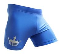 Meister MMA Crown Vale Tudo Fight Shorts - Blue - 34/35