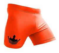 Meister MMA Crown Vale Tudo Fight Shorts - Orange - 32/33