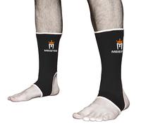 Meister MMA Muay Thai Ankle Support Wraps (Pair) - Black