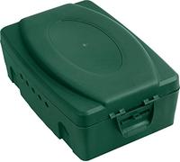 Meister Safebox 330 x 230 x 125 mm - For Multiple Sockets & Electrical Devices - IP54 Splash Protection - For Cables up to 10.4 mm Thick - Protection Against Moisture and Dirt/Weatherproof Box /