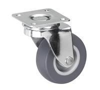 Meister Swivel Castor ✓ ✓ Rubber Wheels ✓ Soft Tread Plate ✓ |/Transport Roller Bearing Castor Heavy Duty Roll, 800650