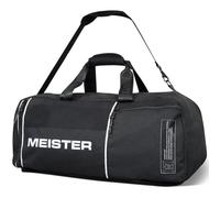 Meister Vented Convertible Duffel/Backpack Gym Bag - Ideal Carry-On, V2.0 Black, 26" x 12" x 12", Convertible Backpack Duffel Gym Bag