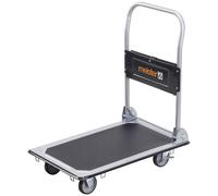 Meister Werkzeuge 8985630 Flatbed Trolley Folding Steel Max Load 300kg