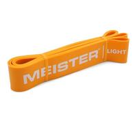 Meister X Band Comfort-Width 41" x 2" Resistance Bands - X-Wide Premium Loop Bands - Light/Yellow
