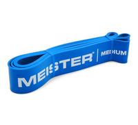 Meister X Band Comfort-Width 41" x 2" Resistance Bands - X-Wide Premium Loop Bands - Medium/Blue