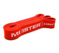 Meister X Band Comfort-Width 41" x 2" Resistance Bands - X-Wide Premium Loop Bands - X-Heavy/Red