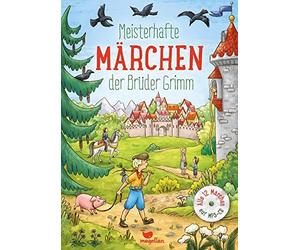 Meisterhafte MArchen der BrA14der Grimm, mit MP3-CD by Grimm, Lauber New.