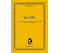 Meistersinger Overture: Prélude. WWV 96. orchestra. Partition d'étude.