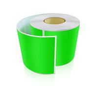 Meitaat Pack of 200 Green Self-Adhesive Labels Moving 12.7 x 7.6 cm Rectangular Sticker Roll Removable Green