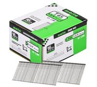 meite 16 Gauge Finish Nails, 45 mm Galvanised 16GA Finish Nails, Small Straight Finishing Nail, Ideal for Woodworking, Upholstery, and Framing Projects (2,500 Counts)