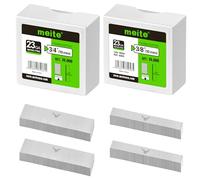 meite 23 Gauge Pin Nails, 19 mm Micro Headless Brad Nails for Pin Nailer - Galvanised Pins Nail Gun Nails, Ideal for Fine Woodworking and Trim Work