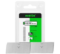 meite 23 Gauge Pin Nails, 30 mm Micro Headless Piner Nails - Galvanized 23GA Pins Nails for Nail Gun, Ideal for Fine Woodworking and Trim Work (2,000 Counts)