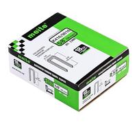 meite 9016 Type 90/16 mm Narrow Crown Staples for Staple Gun, 18 Gauge Galvanised Upholstery Staples for Furniture, Wood Box, Crafts DIY (4,000 Counts)
