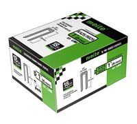 meite 9025 Type 90/25 mm Narrow Crown Staples for Staple Gun 18 Gauge Galvanised Upholstery Staples for Furniture, Wood Box, Crafts DIY (4,000 Pieces)