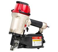 meite CN65 Air Coil Nail Gun, Professional Industrial Pneumatic Coil Siding Nailer for Siding, Pallets, Framing and Wood Case - Air Coil Nailer Uses Flat Top Coil Nails 38-65 mm
