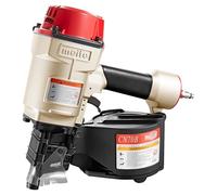 meite CN70B Air Coil Nail Gun, Professional Industrial Pneumatic Coil Siding Nailer for Pallets, Framing and Wood Case - Heavy Duty Air Coil Nailer Uses Flat Top Coil Nails 45-70 mm