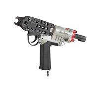 meite SC7C Pneumatic Hog Ring Gun, 15 Gauge 3/4" Crown Hog Ring Pliers, 5.5-6.0 mm Closure, Air C Ring Stapler for Mattress, Seat Assembly, Wire Cages, and Fencing