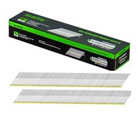 meite Type 15G / 32 mm Angled Finish Nails, 15 Gauge 34 Degree Galvanised D Head Angled Finishing Nails for Nail Guns - Ideal for Woodworking, Upholstery, and Framing Projects (2,400 Counts)