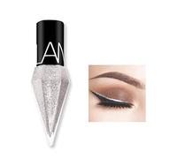 MEITREND Liquid Eyeliner Glitter Eye Liners Kit,Shiny Diamond-Shape Waterproof Eyeliner Pigment Colorful Eye Shadow Quick Dry Shimmer Silver Gold Beauty Cosmetics Makeup For Women