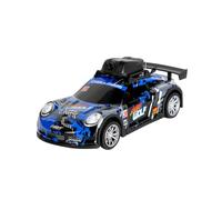Meiurlex 4CH RC Drift Car with LED Lights, 2.4GHz Electric Remote Control Car with Real-Time Recording, RTR Racing Cars Toy Gift for Adult s & Beginners