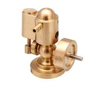 Meiurlex Mini Steam Engine Model That Works, Mini Single Cylinder Pure Copper Steam Engine Model for Engines Power On Ship, Physics Experiment STEM Toy