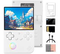 Meiurlex RG40XXV Retro Game Console 64G+128G with 13000+Games, 4.0-inch IPS Screen ARM Cortex-A53 Linux 64-bit System Handheld Arcade Gaming Player Gift for Kids Adult