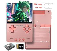 Meiurlex TRIMUI BRICK HAMMER Handheld Game Consoles 64G TF Card with 9000+Games, 3.2'' IPS Screen Emulator Linux System Portable Retro Video Games Players Allwinner