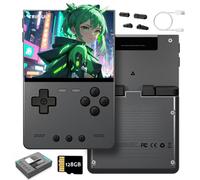 Meiurlex TRIMUI BRICK HAMMER Handheld Game Consoles 64G TF Card with 9000+Games, 3.2'' IPS Screen Emulator Linux System Portable Retro Video Games Players Allwinner