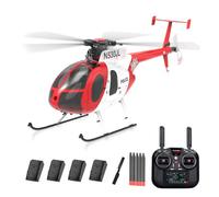 Meiurlex YU Xiang F119S MD500 RC Helicopter, 1/16 Intelligent Helicopter with GPS Positioning & Optical Flow, 6G/3D Aerobatics 9CH RTF Military Helicopter Model for Advanced Users