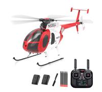 Meiurlex YU Xiang F119S MD500 RC Helicopter, 1/16 Intelligent Helicopter with GPS Positioning & Optical Flow, 6G/3D Aerobatics 9CH RTF Military Helicopter Model for Advanced Users