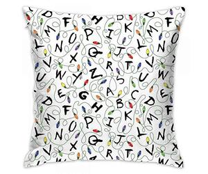 Meius Stranger Things Print Decorative Throw Pillow Covers/Handmade Pillow Shams, Pillows Inserts Decorative Throw Pillows 18 inch x 18 inch