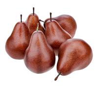 Meiwlong 6pcs Artificial Fruit Realistic Fake Brown Pear Artificial Fake Fruit Lifelike Home Kitchen Cabinet Decoration Simulation Party Fruit Shop Model Dining Room Desk Centerpieces Fruit Decor