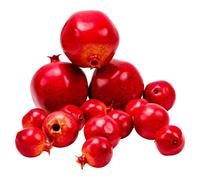 Meiwlong15Pcs Artificial Pomegranates Fake Fruits Foam Plastic Pomegranates Decorations Faux Simulation Pomegranates Decor Home House Kitchen Party Wedding Decoration