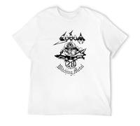 meiyan Tshirt Sodom Rare T-Shirt Vintage Witching Metal 20 Years Shirt White L
