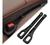 MEIYANFA 2Pcs Car Seat Side Gap Filler for Honda HR-V II/2 | 2015-2020, Car Seat Gaps Leakproof Plugging Strips with Reserve Hole Storage Blocker Catcher Between Seat