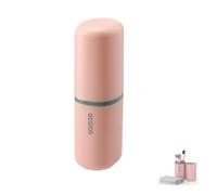 Meiyijia Travel Water Cup Set, Toothbrush Holder for Toothbrushes and Toothpaste, Toothbrush Cup, Suitable for Camping, Travel, Business Trips, Pink