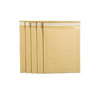 MeiyiZheng 5-Pack Small A5 Gold Padded Envelopes (25cm x 15cm) - Jiffy Bags A5, Padded Self-Seal Shipping Bubble Wrap Envelopes for Documents, Gifts, Ebay - Tear-Resistant, Cushioned Protection