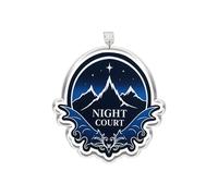 MEIYSTICK Night Court ACOTAR Dust Plug Charm, Bookish Kindle Charms, Acrylic Dust Plug Charm Type C or Lightning, Kindle Accessories Charms, Fantasy Readers Gifts for Book Lovers (Type-C)