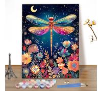 MEIYUDA DIY Paint by Numbers for Adults Dragon, Arts and Crafts Kit for Adults Beginner, Paint by Numbers Drawing Paintwork Home Wall Decor 40x50cm(Without Frame)