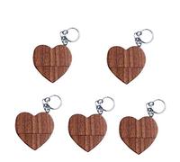 Meiyuexiang 5 PACK Wood USB Flash Drive Storage Stick USB2.0/3.0 Memory Stick with Wooden (2.0/4GB)