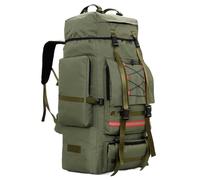 MEIZHITU Camping Rucksack 130L Large Capacity Camping Hiking Men,Extra Survival Backpack Rucksack Hiking Bag Camping Bag(A)