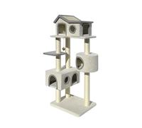 MEIZHITU Cat Tree Cat Climbing Tower Cat Climbing Frame Cat Litter Cat Tree Sisal Cat Furniture Cat Villa Cat Climbing Cat Jumping Platform Multi-layer