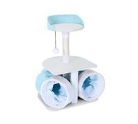 MEIZHITU Cat Tree Cat Climbing Tower Cat Tree Cat Stand With Tunnel Cat Scratching Post Condo Cat Scratcher Pet Products Cat Tower