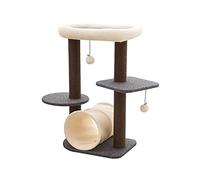 MEIZHITU Cat Tree Cat Climbing Tower Four Seasons Creative Cat Toy Climbing Frame Cat Tree Cat Scratching Board Scratching Post Cat Tunnel Grinding Claw