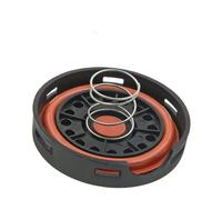 MEIZIYU 1/5/10 Pcs PCV Valve Cover Repair Kit with Membrane Fit for Volvo XC60 XC70 XC90 S80 V70 Land Rover LR2 2007-2015 LR023777 LR009326 Automobile Engine Valve Cover(1 Pcs)